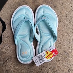 Under Armour Girls Flip Flops